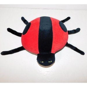 VTG 2000 Scary Stories 16" Plush Red Black UH NO BED BUGS stuffed Toy Insect
